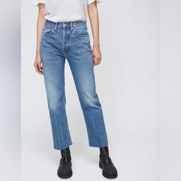 Re/Done Denim - ⚡️SALE⚡️RE/DONE 70s Bootcut Jeans in Medium Wash, Size 25